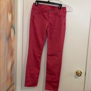 Maurices pink jeans medium